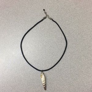 Beautiful Marlinspike Auger shell necklace